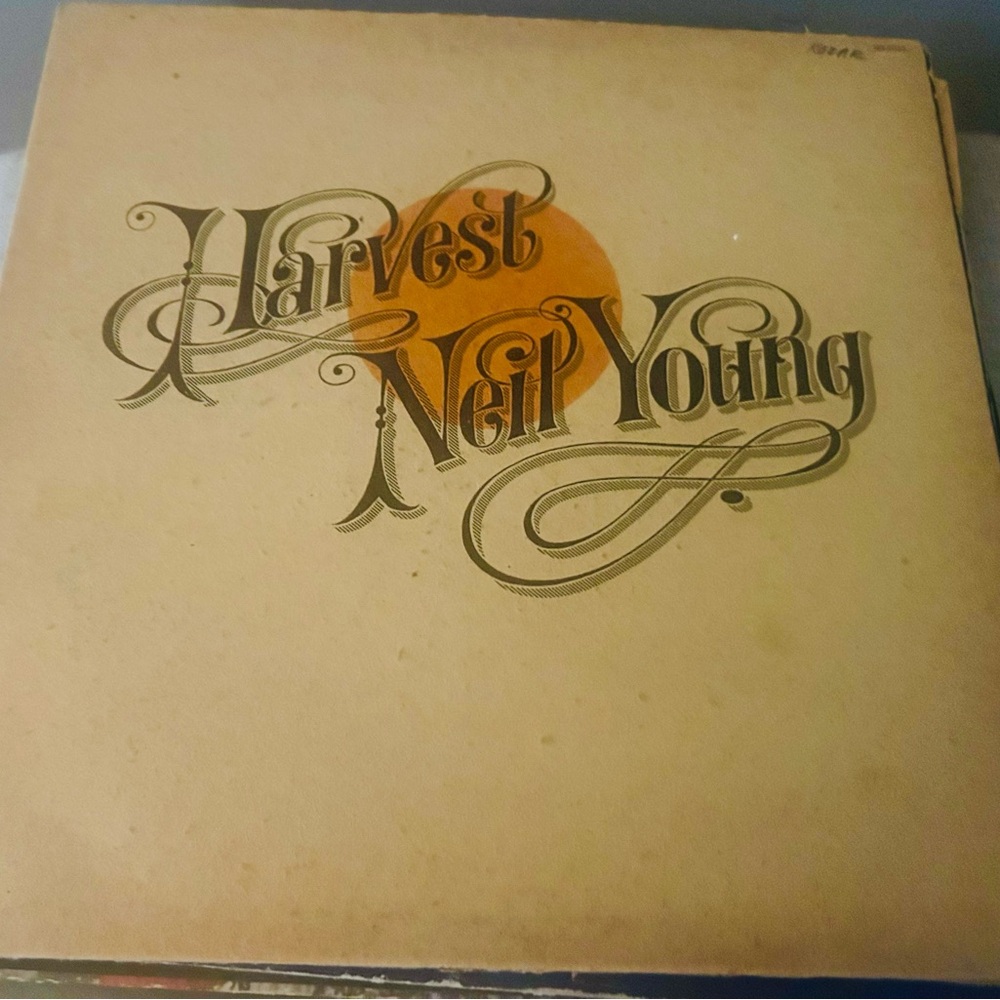 Neil Young 'Harvest' Vinyl Record 1972